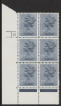 U247 (x952)  Harrison 17p grey-blue phos.(ACP)   perf RE  Cyld. 15  no dot  U/M (MNH)