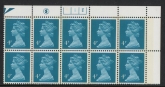 X996 (UG12)  Waddington 4p greenish blue Cyld. 5a,4b phos 4  no dot.  U/M (MNH)