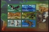 2013 Gibraltar - MS.1537 Endangered Animals 3rd series. mini sheet  U/M(MNH)
