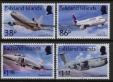 2025 Falkland Islands SG.1590-3 Mount Pleasant Airport Set of 4 values U/M (MNH)
