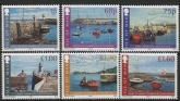 2012 Isle of Man SG.1743-8 Harbour Lights Set of 6 values U/M (MNH)