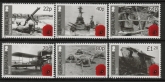 2015 Gibraltar - Centenary of WWI Pt II Set of 6 values  U/M (MNH)