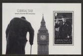 2015 Gibraltar - Winston Churchill 50th Anniv. mini sheet  U/M(MNH)