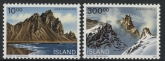 1991 Iceland SG.765-6 Landscapes Set of 2 values U/M (MNH)