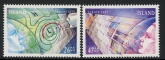 1991 Iceland SG.767-8 Europa Set of 2 values U/M (MNH)