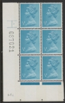 U46  Harrison ½p 2B  OCP/PVA    Cyld. 2 no dot phos 2 U/M (MNH)