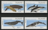 2000 Iceland SG.966-9 Marine Mammals 2nd Set of 4 values U/M (MNH)