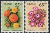 2001 Iceland SG.986-7 Summer Flowers (2) Set of 2 values U/M (MNH)
