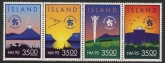 1995 Iceland SG.836a Handball Championship Set of 4 values U/M (MNH)