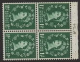 SB68a Crowns 4x1½d,   wmk. s/ways left perf AP ( good perfs). mounted mint. (selvedge)