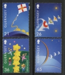 2000 Guernsey SG.863-6 Europa Set of 4 values U/M (MNH)