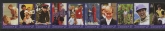 2003 Christmas SG.998-1007 21st Prince William Set of 10 valuesU/M (MNH)