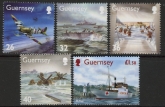 2004 Guernsey SG.1027-31 WWII 2nd series Set of 5 values U/M (MNH)