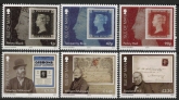 2015 IOM SG.1968-73 175th Anniv of Penny Black Set of 6 values U/M (MNH)