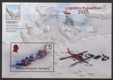 2025 British Antarctic SG.tba Logistics Expedition. mini sheet. U/M (MNH)
