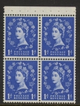 SB32 Crowns 4x1d,  wmk. upright perf  AP (good. perfs). U/M (MNH)