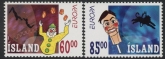 2002 Iceland SG.1022-3 Europa Set of 2 values U/M (MNH)
