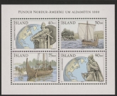 2000 Iceland MS.960 Millennary of Discovery Mini Sheet U/M (MNH)
