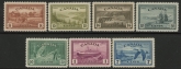 1946-7 Canada SG.401-7 Peace Set of 7 values mounted mint