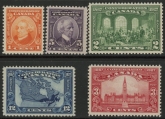 1927 Canada SG.266-70 60th Anniv of Confederation Set of 5 values U/M (MNH)