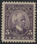 1927 Canada SG.269 5c violet U/M  (MNH)