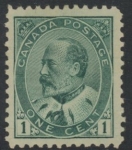 1903 Canada  SG.175  1c green mounted mint
