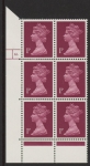 U64 (x-)  Harrison 1p crimson (ACP) PVAD. cyld 12 dot . U/M (MNH)