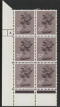 U265 (x915)  Harrison 20p dull purple 2B . FCP/PVAD. cyld 4 dot. phos 30 .U/M (MNH)