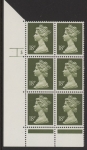 U256 (x955)  Harrison 18p deep olive-grey phos . ACP/PVAD. cyld 5 no dot. U/M (MNH)