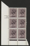U265 (x915)  Harrison 20p dull purple 2B . FCP/PVAD. cyld 4 no dot. phos 30 .U/M (MNH)