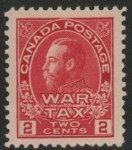 1915 Canada  SG.230  2c rose-carmine mounted mint