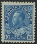 1922 Canada  SG.253  10c blue  nicely centred.U/M (MNH)