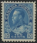 1922 Canada  SG.253  10c blue. mounted mint