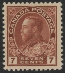 1924 Canada SG.251 7c Red Brown U/M (MNH)