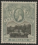 1913 St.Helena SG.75 2d black & greyish slate mounted mint