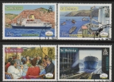 2010 St. Helena SG.1144-7 20th Anniv of RMS St.Helena Set of 4 values used.