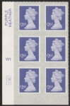 U2963  £2.65 2B violet M18L  cyld. W1  grid position R2 C2  SBP  L/s  Walsall  U/M (MNH)
