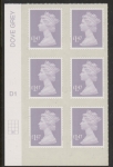 U2945 £1.47 lavender-grey 2B  M14L  cyld. D1  grid position R4 C2   SBP  plain  DLR  U/M (MNH)