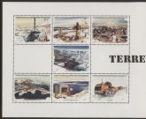 2001 French Antarctic SG.454a-67a.Adelie Land Booklet panes U/M (MNH)