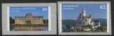 2015 Germany SG.3957-8 Prussian Schlosses Set of 2 values Coil Stamps U/M (MNH)