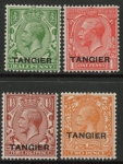 1927 Tangier SG.231-4 Set of 4 values mounted mint
