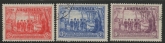 1937 Australia SG.193-5 Foundation of New South Wales Set of 3 values Used