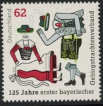 2015 Gemany SG.3987 125th Anniv of First Bavarian Mountain Costume Assoc. U/M (MNH)