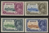 1935 Seychelles  SG.128-31 Silver Jubilee  U/M (MNH)
