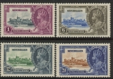 1935 Seychelles SG.128-31 KGV Silver Jubilee Set of 4 values Used