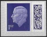 V5014  1st purple M25L MEIL (from booklet) U/M (MNH