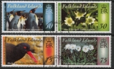 2014 Falkland Islands SG.1296-9  Colour in Nature set 4 values. used (CTO)