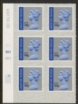 U3051  100g Sp. Delivery cyld W1 x 3 M19L  grid R1 C2  SBP  s/L  Walsall U/M (MNH)