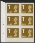U2978  1st Large. gold  (no date code) cyld. D1  grid position R2  C2  DLR  U/M (MNH)