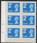 U3000  2nd Large. blue 2B  M16L cyld. D1  grid position R1  C1  DLR  U/M (MNH)